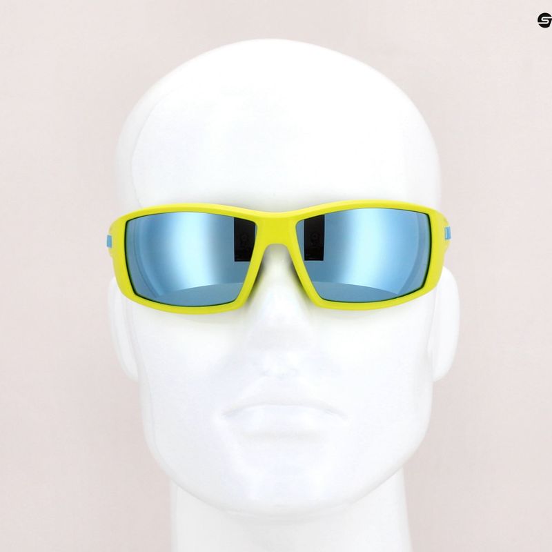 Окуляри велосипедні Bliz Drift matt limegreen/smoke blue multi 10