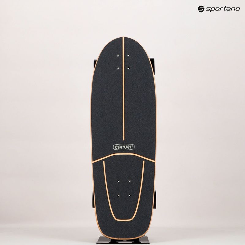 Скейтборд серфскейт Carver C7 Raw 31.25" Knox Phoenix 2022 Complete чорно-червоний C1013011133 11