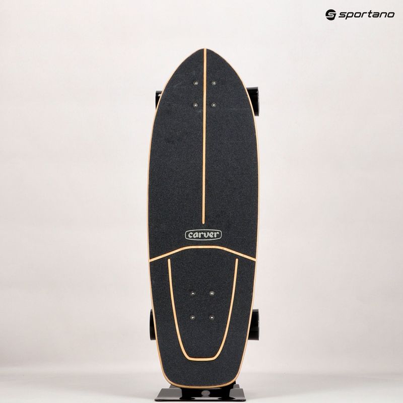 Скейтборд серфскейт Carver C7 Raw 31" Resin 2022 Complete блакитно-білий C1013011135 16