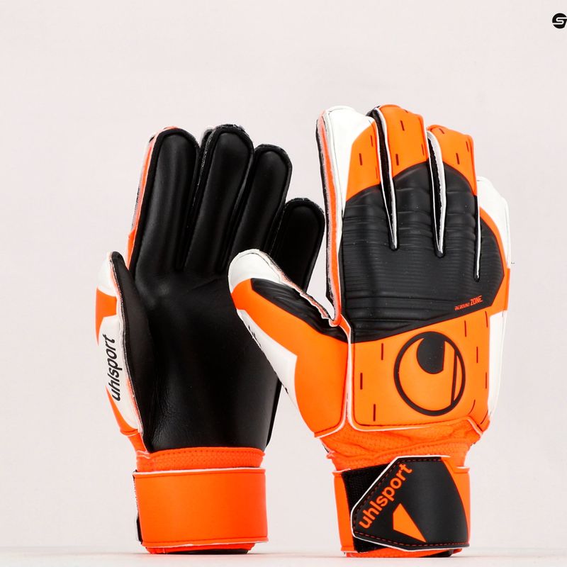 Рукавиці воротарські Uhlsport Soft Resist+ Flex Frame помаранчево-білі 101127401 9