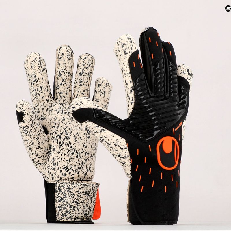 Рукавиці воротарські Uhlsport Speed Contact Supergrip+ чорно-білі 101125801 8