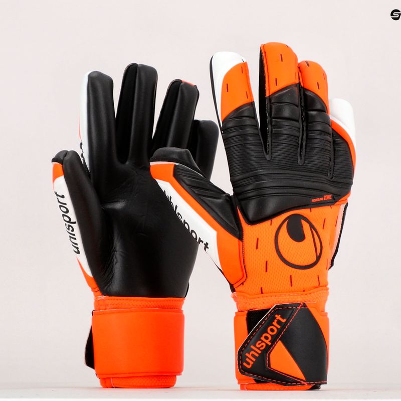 Рукавиці воротарські Uhlsport Super Resist+ Hn помаранчево-білі 101127301 9