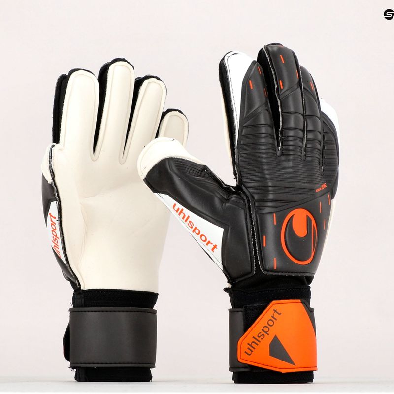 Рукавиці воротарські Uhlsport Speed Contact Soft Flex Frame чорно-білі 101126701 9