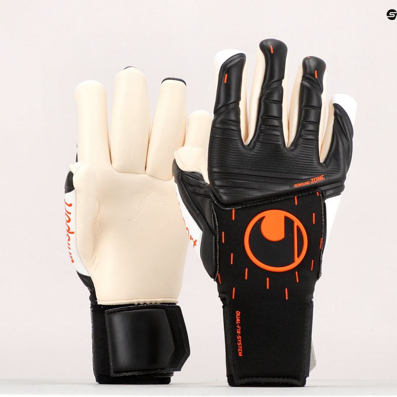Рукавиці воротарські Uhlsport Speed Contact Absolutgrip Finger Surround чорно-білі 101126301 9