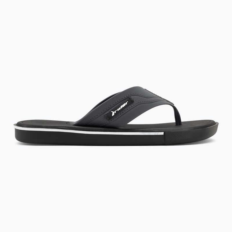 В'єтнамки чоловічі RIDER Spin Thong Ad black/grey/black 2