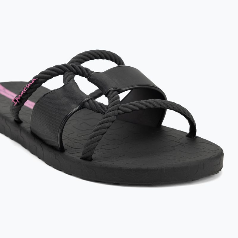 Шльопанці жіночі Ipanema Diversa Slide black/lilac 7