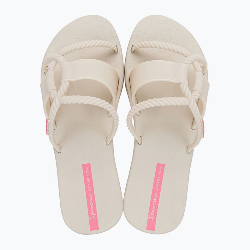 Шльопанці жіночі Ipanema Diversa Slide off white/pink 2