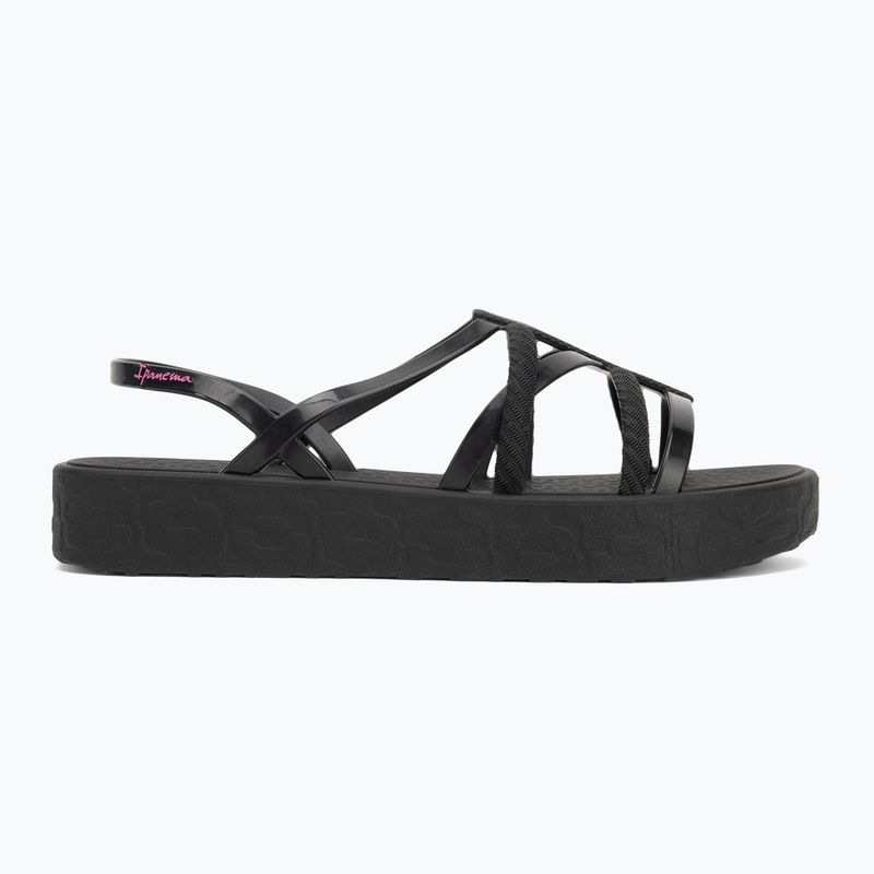 Сандалі жіночі Ipanema Diversa Flatform black/black/lilac 2