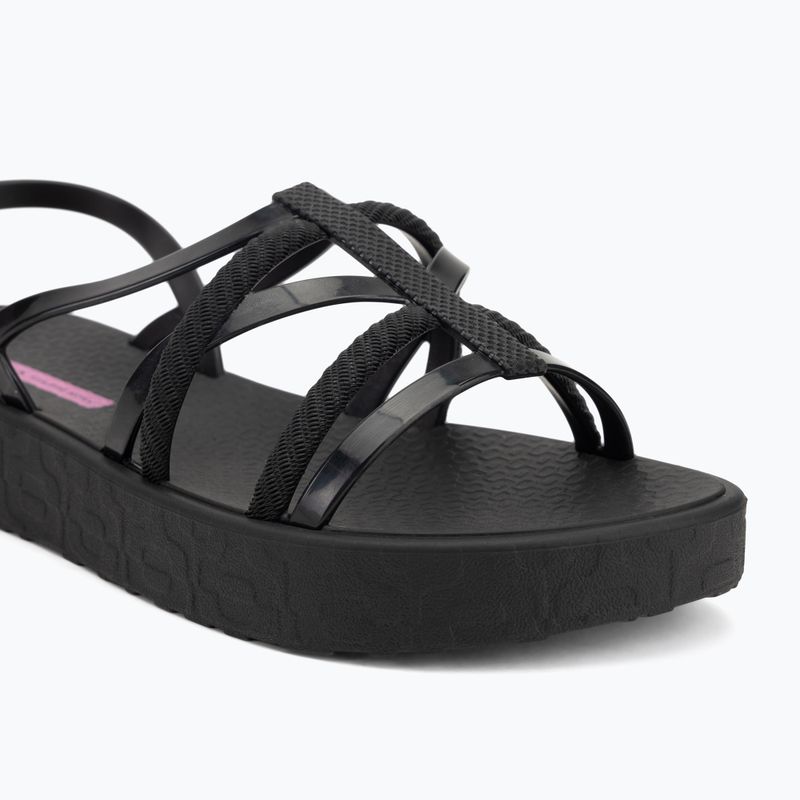 Сандалі жіночі Ipanema Diversa Flatform black/black/lilac 7