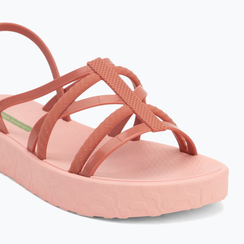 Сандалі жіночі Ipanema Diversa Flatform light pink/pink/green 7