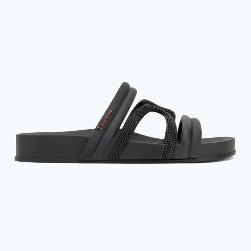 Шльопанці жіночі Ipanema Walk Slide black/black/brown 2