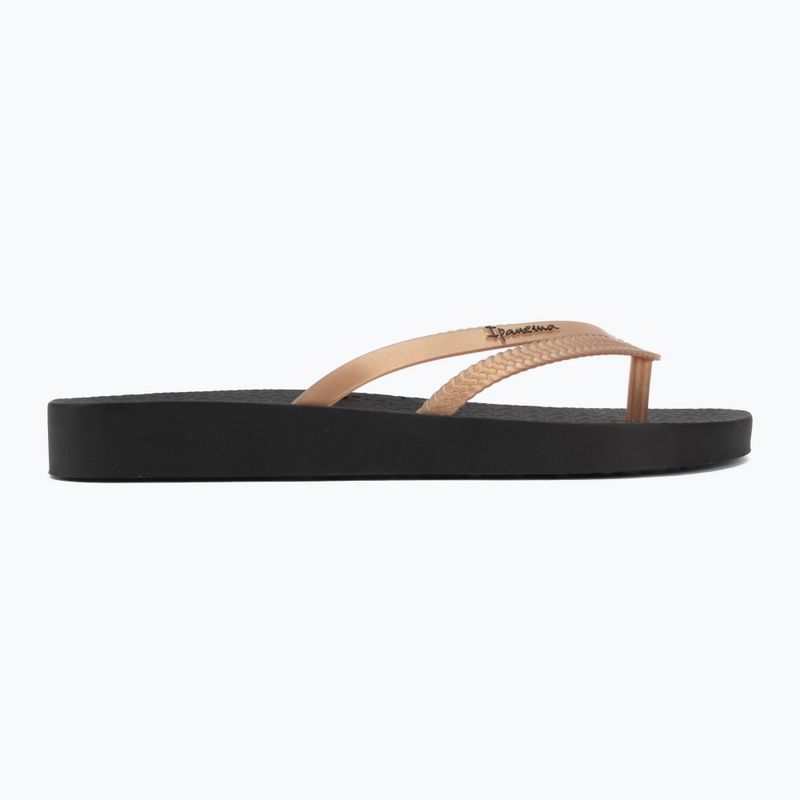 В'єтнамки жіночі Ipanema Bossa Soft V black/gold 2