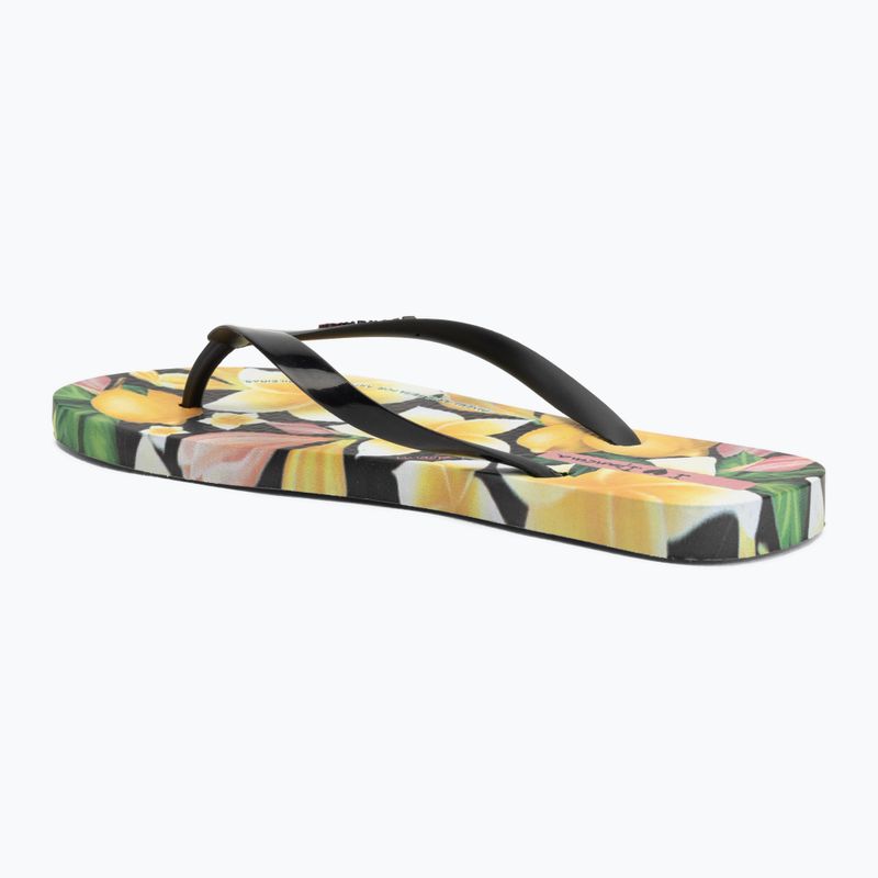 В'єтнамки жіночі Ipanema Arte black/yellow/pink 3