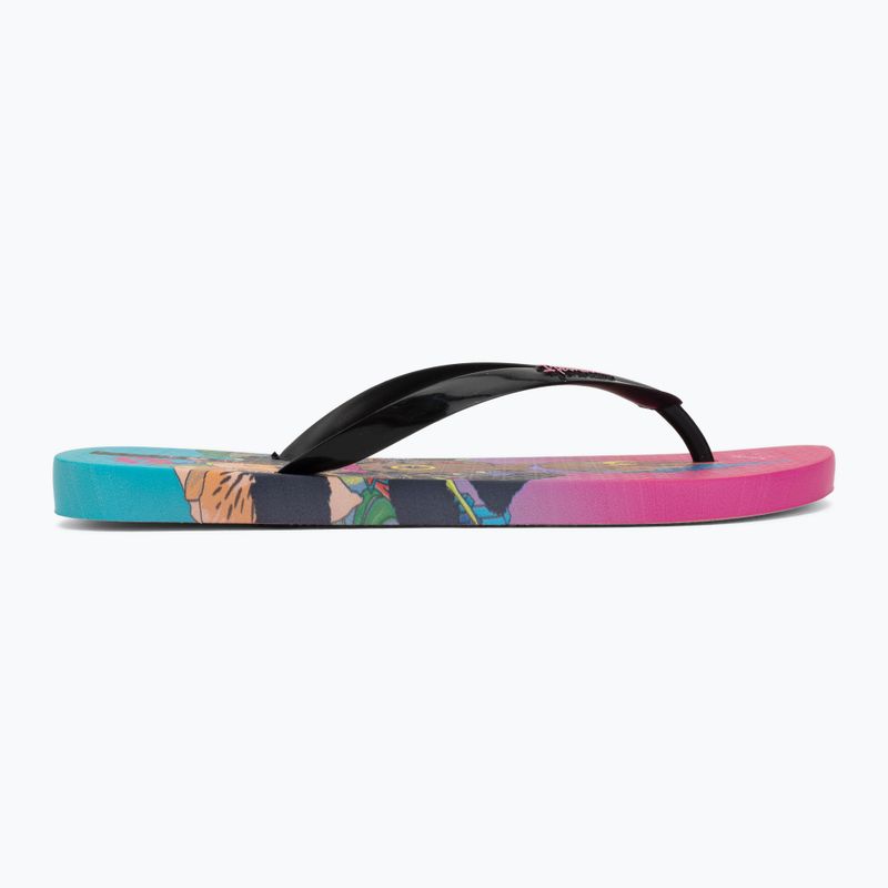 В'єтнамки жіночі Ipanema Graffiti V pink/black/blue 2