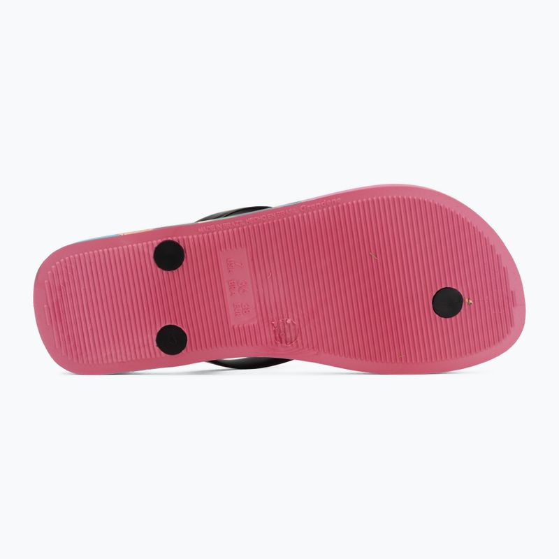 В'єтнамки жіночі Ipanema Graffiti V pink/black/blue 4