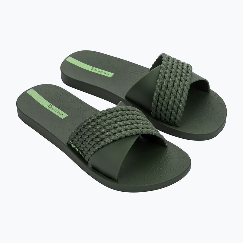 Шльопанці жіночі Ipanema Street II green/dark green 2