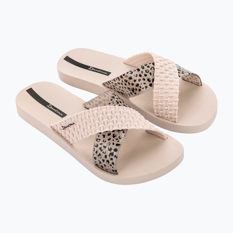 Шльопанці жіночі Ipanema Sense Slide beige/beige/black 2