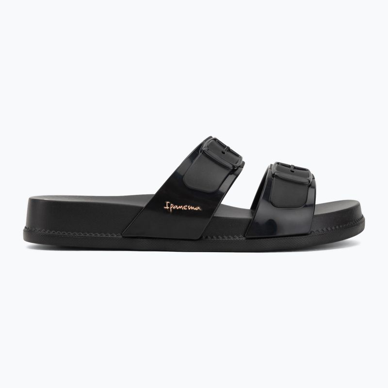Шльопанці жіночі Ipanema Leme Slide black/beige 2