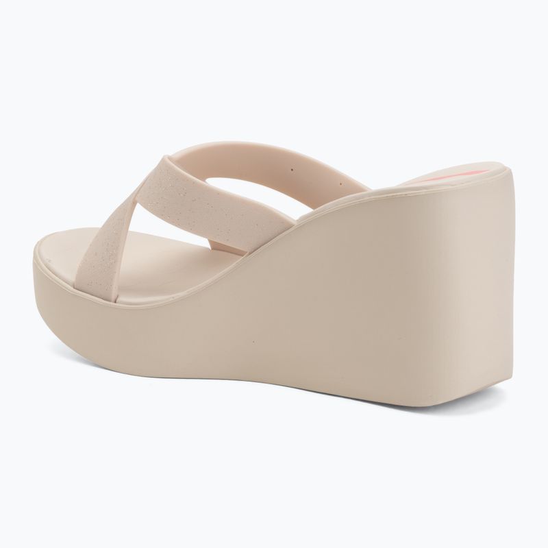 Шльопанці жіночі Ipanema High Fashion II Slide beige/glitter/pink 3
