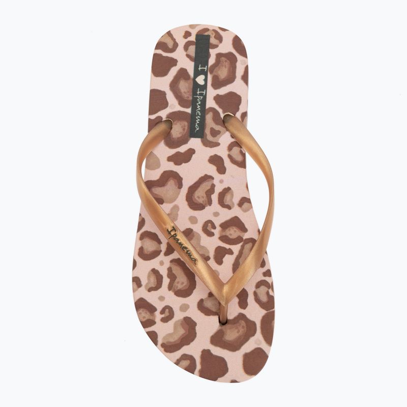 В'єтнамки жіночі Ipanema Animal Print beige/gold 6
