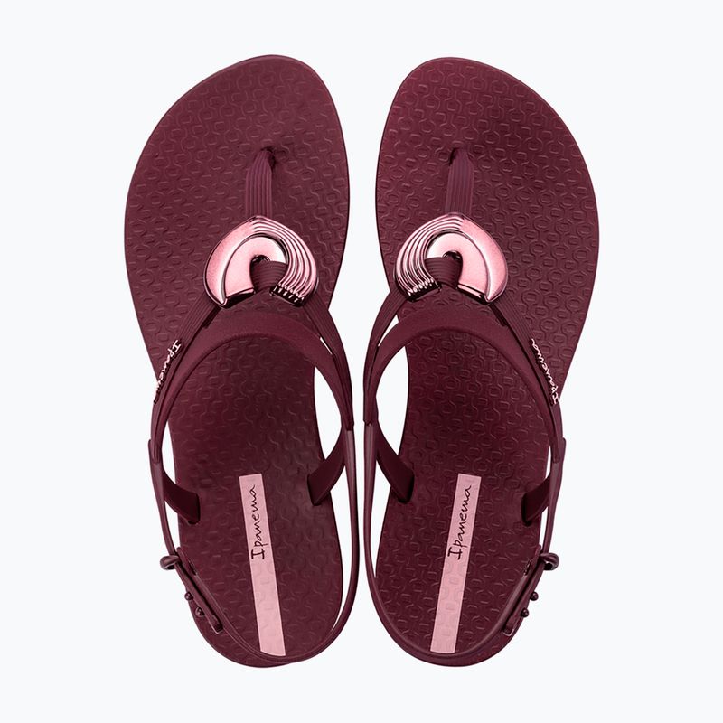 Сандалі жіночі Ipanema Classic Dreamy burgundy/burgundy/metallic 2