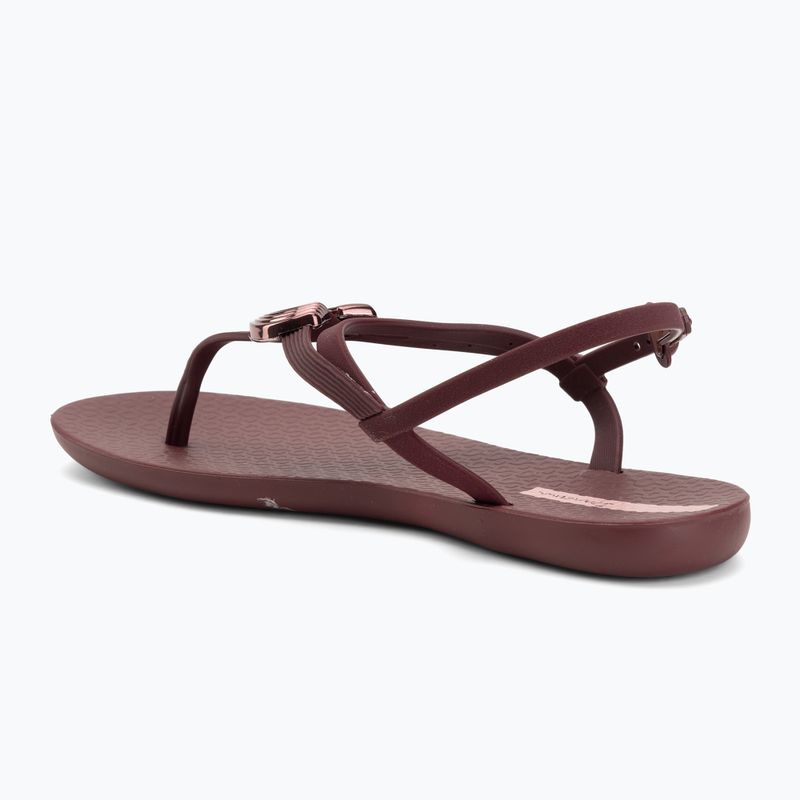 Сандалі жіночі Ipanema Classic Dreamy burgundy/burgundy/metallic 3