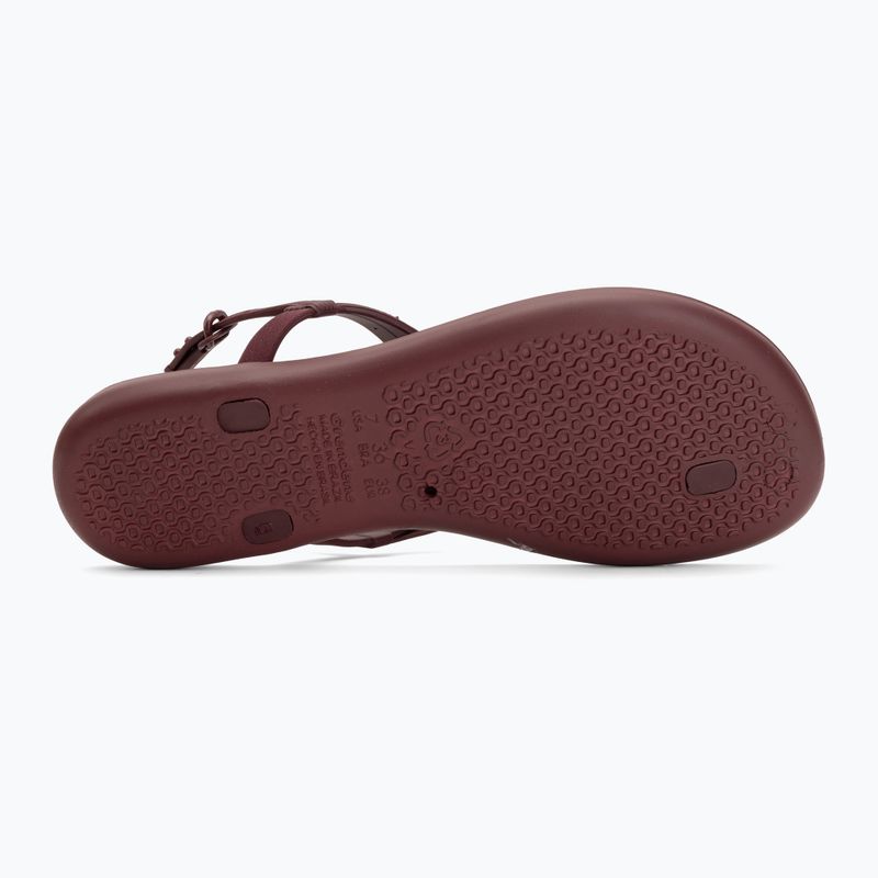 Сандалі жіночі Ipanema Classic Dreamy burgundy/burgundy/metallic 4