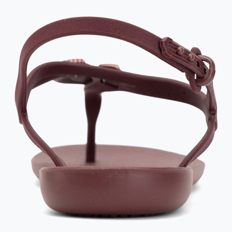 Сандалі жіночі Ipanema Classic Dreamy burgundy/burgundy/metallic 6