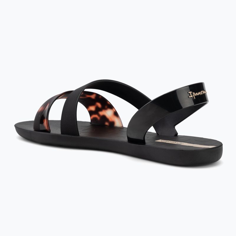 Сандалі жіночі Ipanema Vibrant Sand black/turtle/beige 3