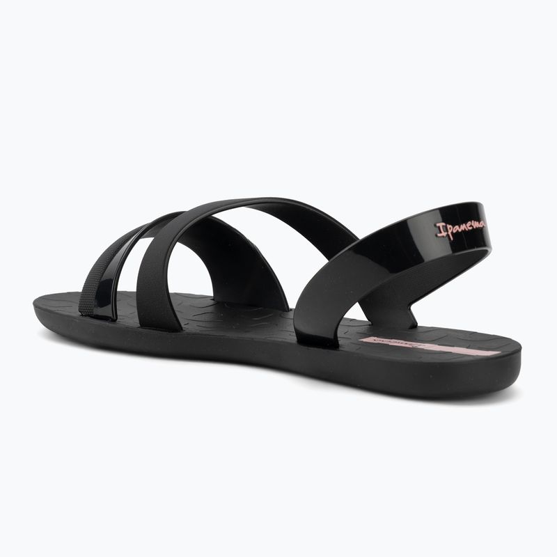 Сандалі жіночі Ipanema Vibrant Sand black/black/pink 3