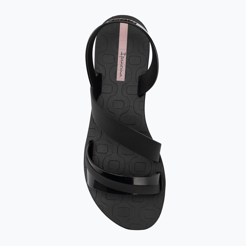 Сандалі жіночі Ipanema Vibrant Sand black/black/pink 5
