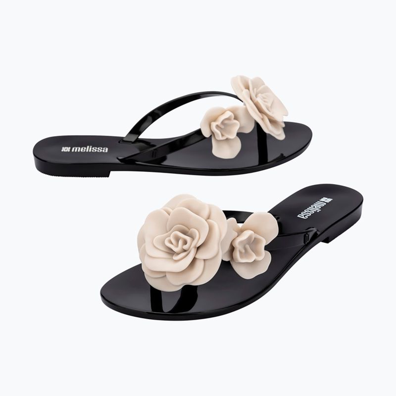 В'єтнамки жіночі Melissa Harmonic Petals Ad black/beige 4