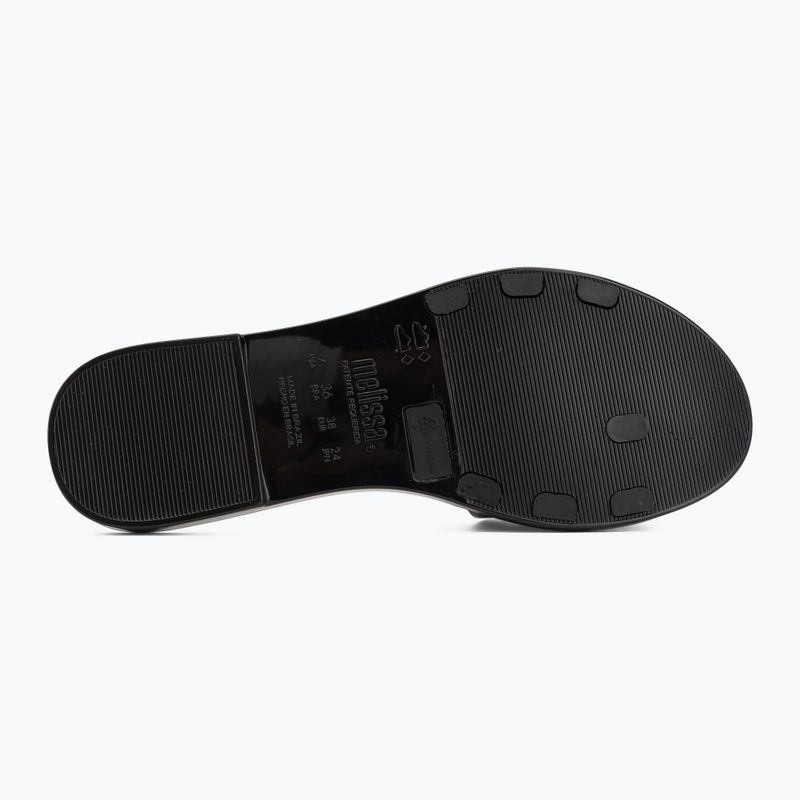 Шльопанці жіночі Melissa Babe Petals Ad black/beige 4