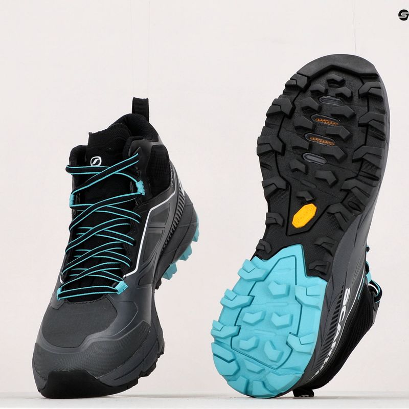 Черевики для трекінгу жіночі SCARPA Rapid Mid GTX сірі 72695-202/1 19