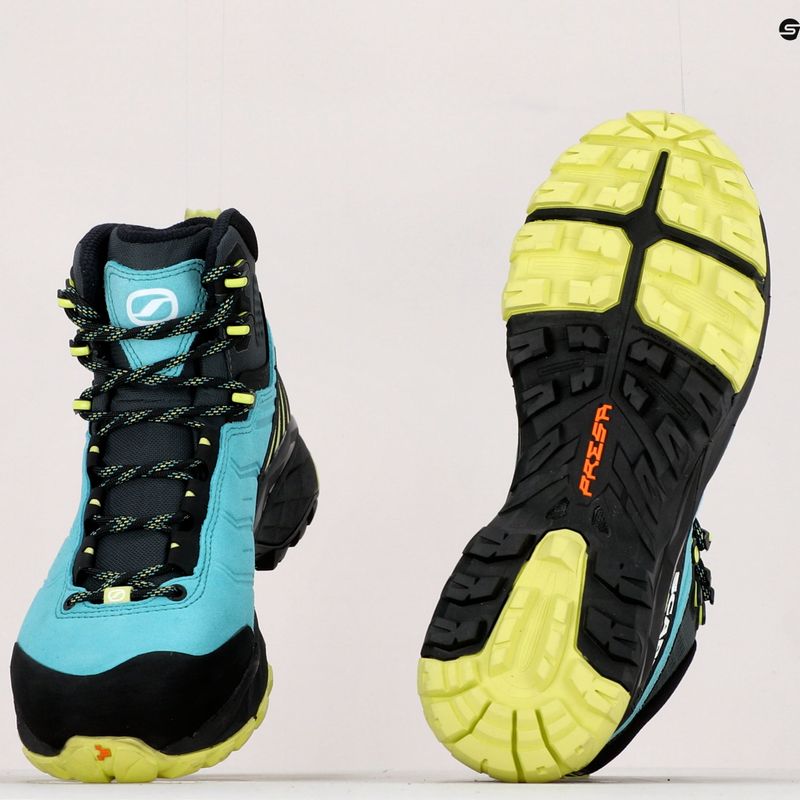 Черевики для трекінгу жіночі SCARPA Rush TRK GTX блакитно-чорні 63140 18