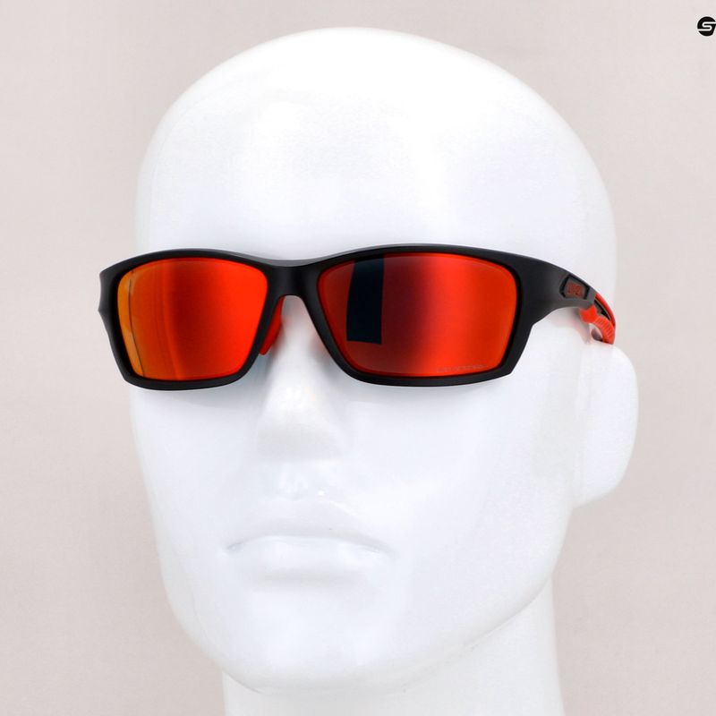 Окуляри велосипедні UVEX Sportstyle 232 P black mat red/polavision mirror red S5330022330 11