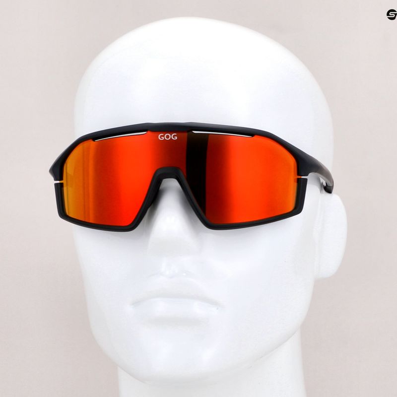 Окуляри велосипедні GOG Odyss matt navy blue/black/polychromatic red E605-2 8