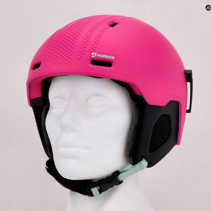 Шолом лижний дитячий Marker Bino рожевий 140221.60 9