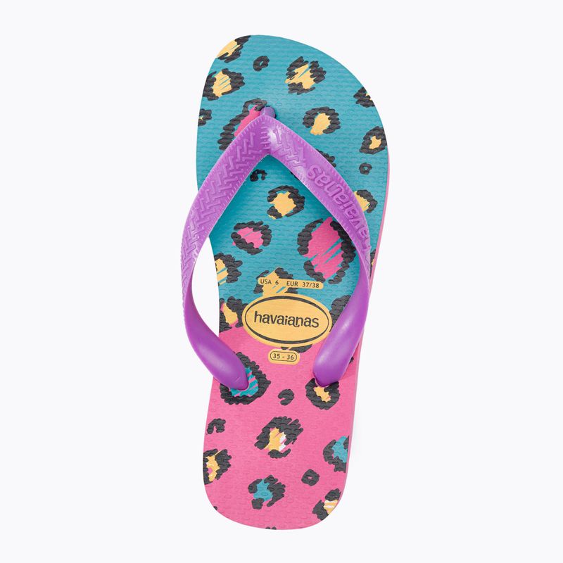 В'єтнамки жіночі Havaianas Top Animals рожеві H4132920 6