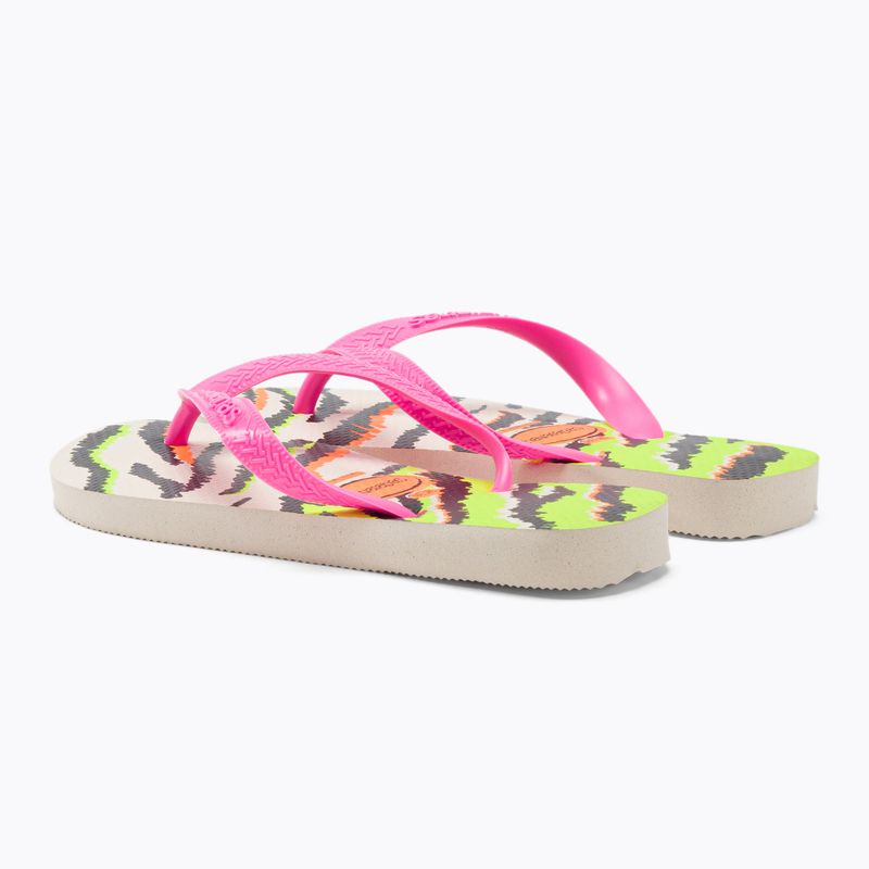 В'єтнамки жіночі Havaianas Top Animals бежеві H4132920 3
