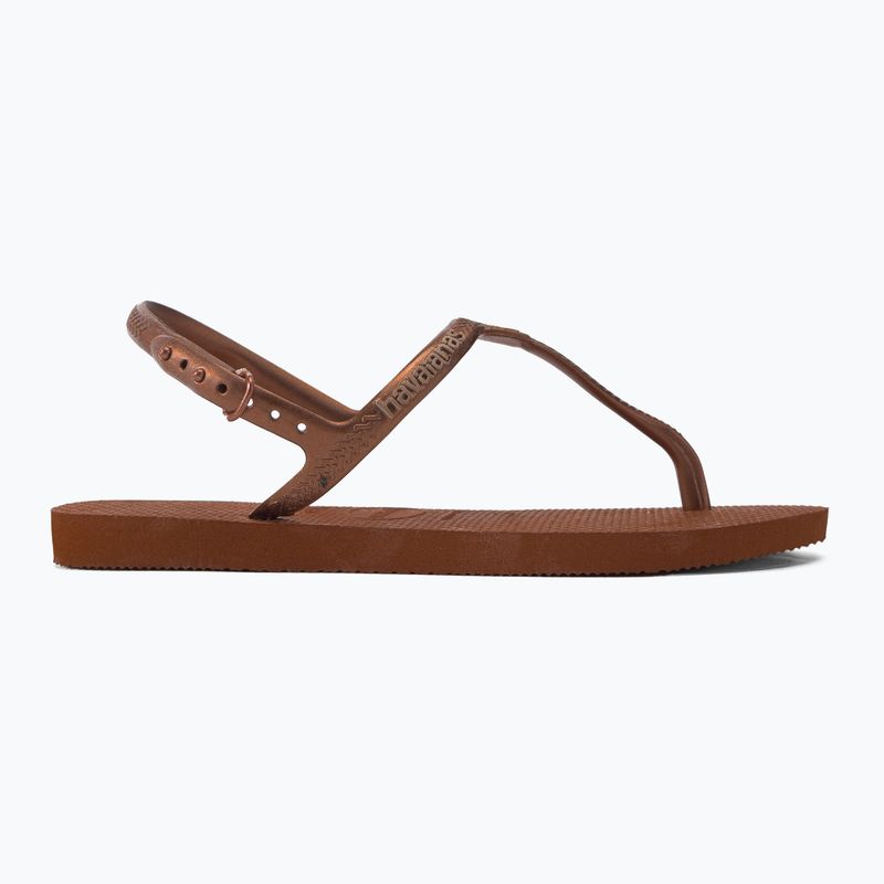 В'єтнамки жіночі Havaianas Twist коричневі H4144756 2