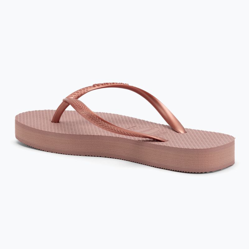 В'єтнамки жіночі Havaianas Slim Platform crocus rose 3