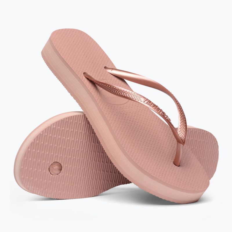 В'єтнамки жіночі Havaianas Slim Platform crocus rose 5