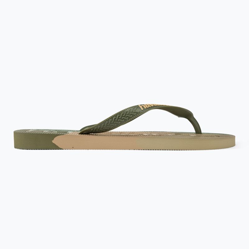 Шльопанці Havaianas Top Logomania Colors II зелені 2