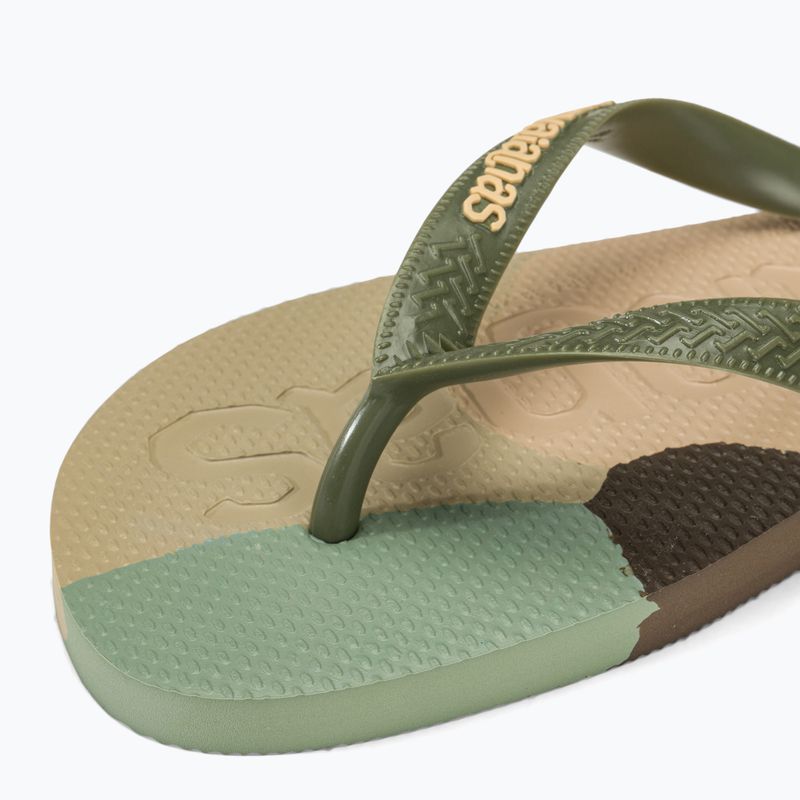 Шльопанці Havaianas Top Logomania Colors II зелені 7