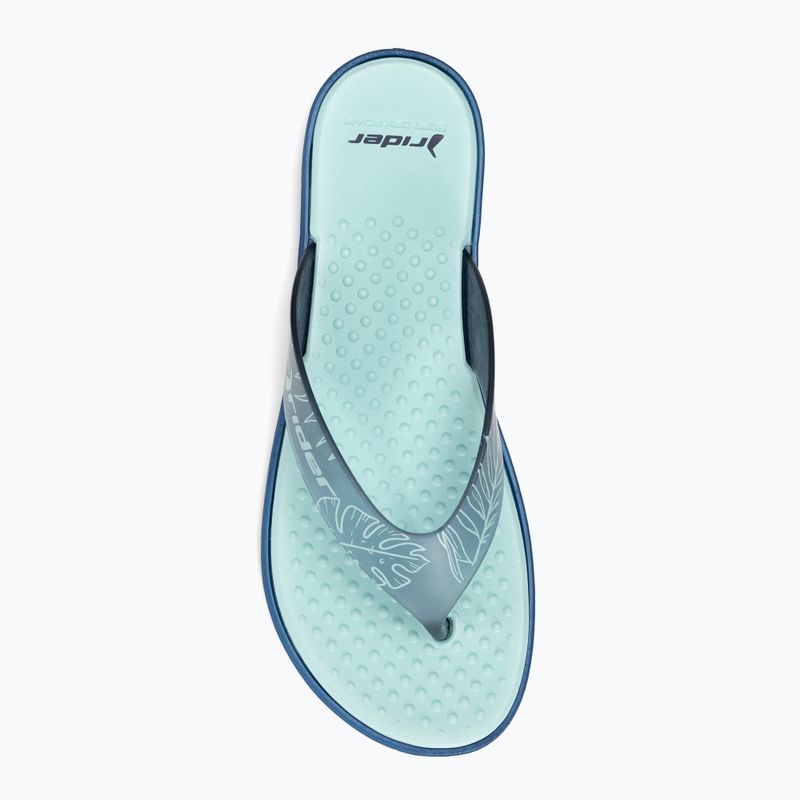 В'єтнамки жіночі RIDER Aqua IV Fem блакитно-зелені 83328-AD469 6