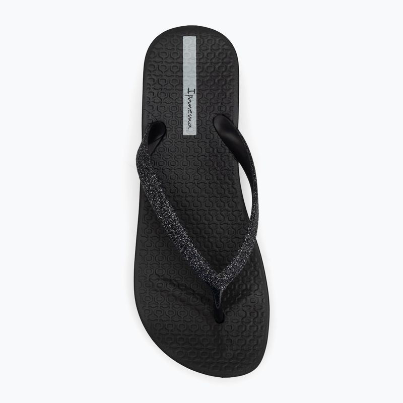 В'єтнамки жіночі Ipanema Mesh Chic Plat black/glitter black 5
