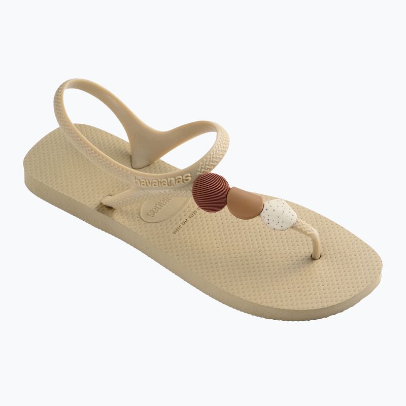 Жіночі босоніжки Havaianas Flash Urban Plus пісочно-сірі 8
