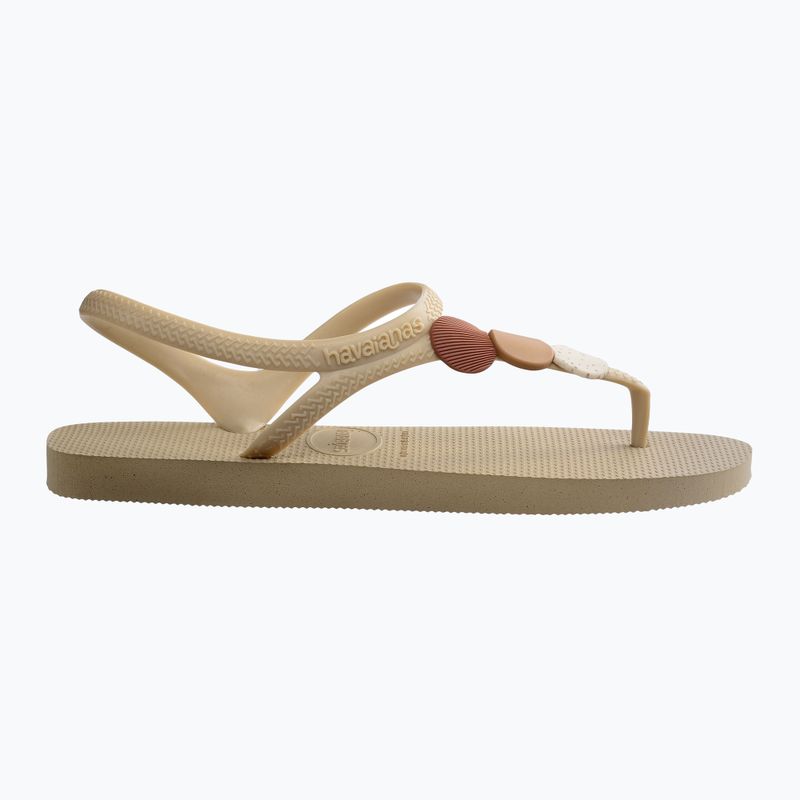 Жіночі босоніжки Havaianas Flash Urban Plus пісочно-сірі 9