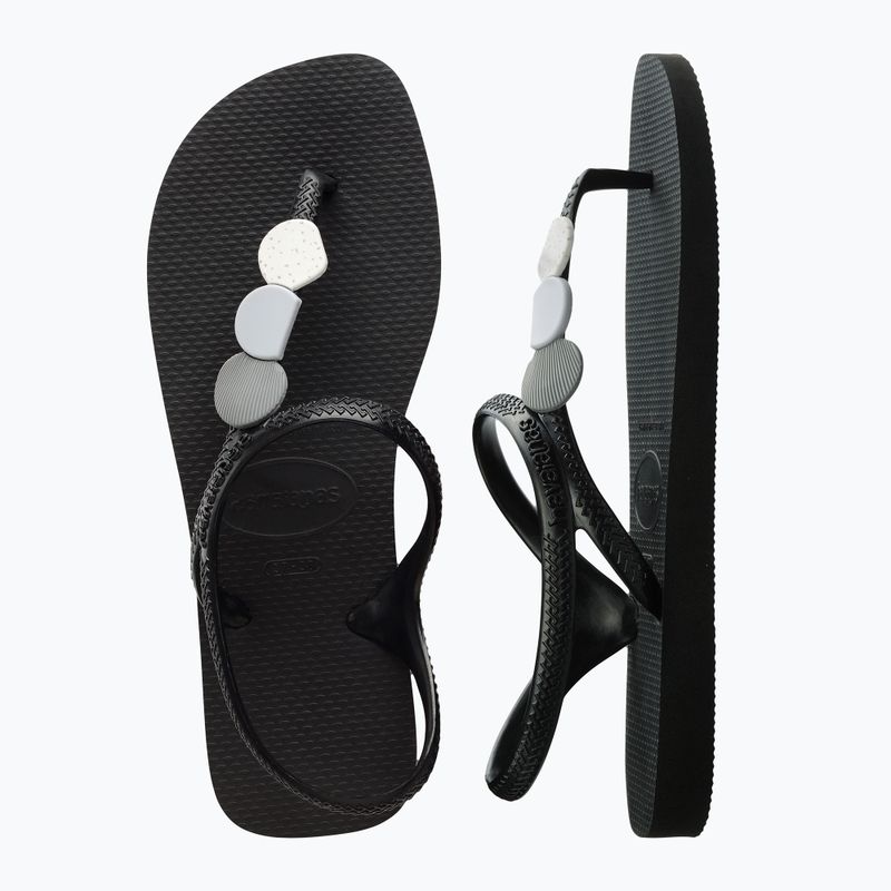 Жіночі босоніжки Havaianas Flash Urban Plus чорний / чорний 11